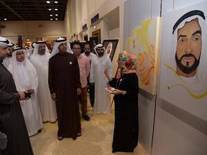 تتواصل فعاليات عام زايد المقامة ضمن معرض واحة السجاد والفنون 2018 