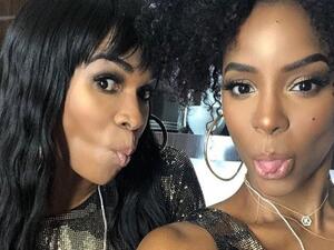 Michelle Williams and Kelly Rowland (Twitter)
