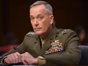The US Senate confirmed Marine General Joseph Dunford as the next chairman of the Joint Chiefs of Staff in July 2015. (AFP/Mandel Ngan)