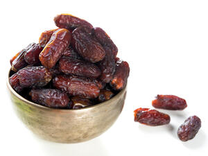 A bowl of dates. (Shutterstock)