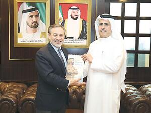 جانب من اللقاء.