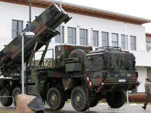 Patriot missile launcher