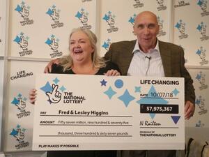 A retired couple from Aberdeenshire have won £57.9 million EuroMillions jackpot (Twitter)