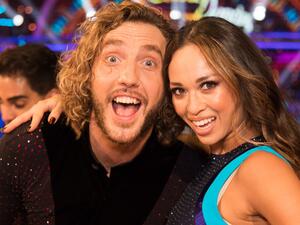 Seann Walsh and Katya Jones. (Twitter)