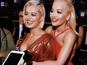 Rita Ora and Bebe Rexha (Twitter)
