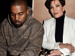 Kris Jenner and  Kanye West (Twitter)