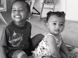 Saint West & Chicago West  (Twitter)