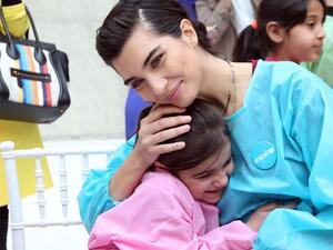 Tuba Buyukustun is also a goodwill ambassador for the UN Children's Fund. (Twitter)