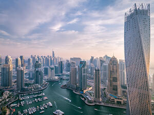 Output across Dubai’s non-oil private sector increased during September. Although the rate of growth eased since August, it remained sharp overall and above the long-run average. Activity increased to the greatest extent in the wholesale & retail sector. (Shutterstock)