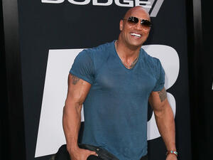 Dwayne recently made headlines for celebrating International Women's Day with his 2-year-old daughter Jasmine on Instagram. (Source: Debby Wong - Shutterstock)