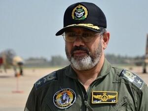 Commander of the Iranian air force, General Aziz Nasirzadeh (Twitter)