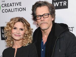 Kevin Bacon with Kyra Sedgwick (Twitter)