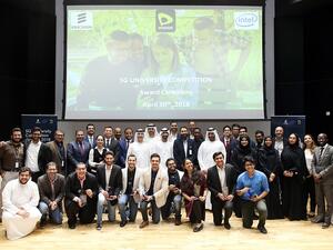 شارك في هذه المسابقة أكثر من 20 فريقًا من الجامعة الأمريكية في الشارقة وجامعة خليفة وجامعة نيويورك أبو ظبي لتقديم أفضل حالات استخدام لتقنية الجيل الخامس.