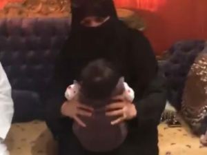 Mom is finally reunited with her baby girl. (Social media)