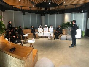 تسعى دبي الذكية من خلال برنامج "إعداد"، إلى العمل على تدريب مجموعة من الخريجين الجدد  من جامعات مختلفة داخل الدولة.