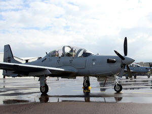 واشنطن تسلم الجيش اللبناني طائرتين هجوميتين من طراز إيه-29