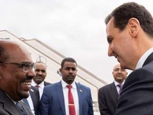الرئيس السوداني عمر البشير يزور سوريا ويلتقى الأسد