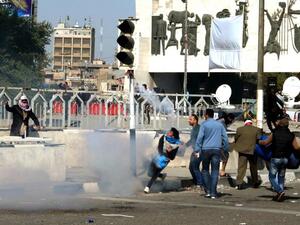 تظاهرة دامية في بغداد
