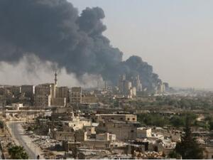قصف جوي ومدفعي عنيف على حلب