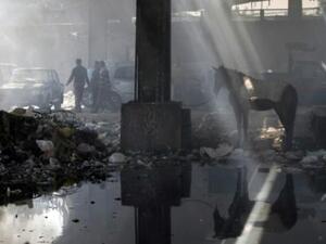 احد الاحياء الفقيرة في القاهرة
