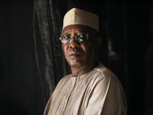 الرئيس التشادي إدريس ديبي 
