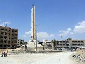 ساخة الشهداء في دوما في الغوطة الشرقية
