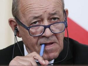 وزير الخارجية الفرنسي جان إيف لو دريان
