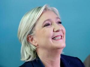 زعيمة اليمين المتطرف الفرنسي مارين لوبن