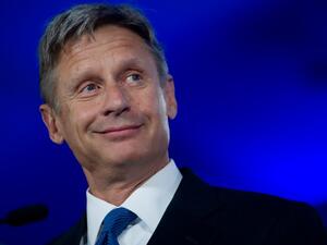 المرشح المستقل للرئاسة الاميركية غاري جونسون