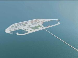 جزيرة جديدة في البحر المتوسط... قبالة غزة مباشرة

