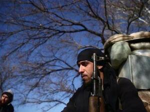 مقاتل من جماعة جيش الإسلام في الغوطة الشرقية

