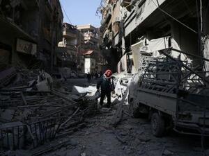 الجيش السوري يكثف هجومه على الغوطة 