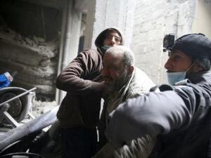 الطائرات تواصل دك الغوطة لليوم الخامس على التوالي