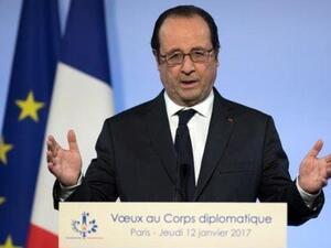 الرئيس الفرنسي فرنسوا أولوند