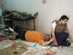 مستشفى ميداني في حلب
