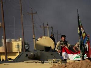 قوات عراقية شرقي الموصل
