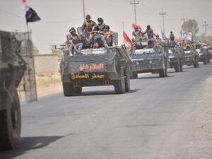 قوات عراقية قرب كركوك بشمال البلاد

