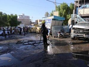 موقع تفجير انتحاري في كربلاء بالعراق يوم الجمعة

