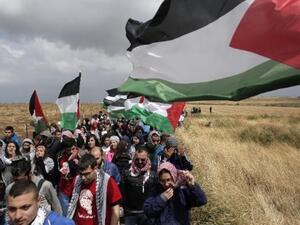 مسيرة للعرب في اسرائيل تطالب بحق العودة
