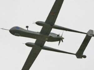 طائرة اسرائيلية من دون طيار من طراز هيرون بي تي
