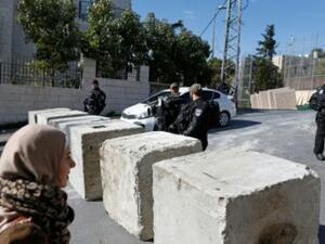 انتشار للشرطة الاسرائيلية في حي جبل المكبر في القدس الشرقية
