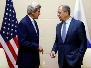 لافروف وكيري يتفقان على مواصلة التشاور بشأن سوريا