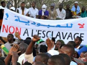 متظاهرون يرفضون العبودية في نواكشوط

