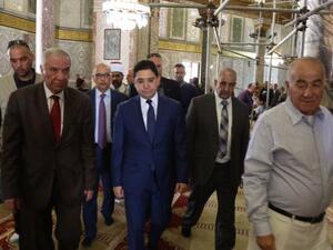 وزير الخارجية المغربي يزور الأقصى