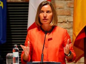 وزيرة خارجية الاتحاد الأوروبي فيديريكا موغيريني