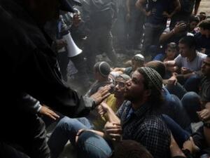 الشرطة الاسرائيلية تطرد المستوطنين من الؤرة العشوائية "نتيف هافوت"
