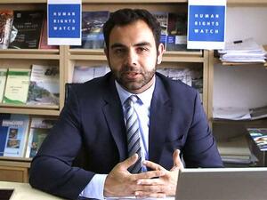 عمر شاكر مدير منظمة هيومن رايتس ووتش في اسرائيل
