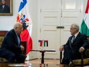 تشيلي تدعم مساعي عباس لاعلان دولة فلسطينية
