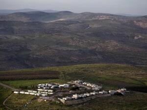 مستوطنة متسبيه كراميم بالقرب من مدينة رام الله
