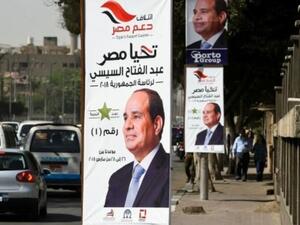 نسبة الاقتراع للسيسي في الانتخابات الرئاسية بلغت 96,9 بالمئة 